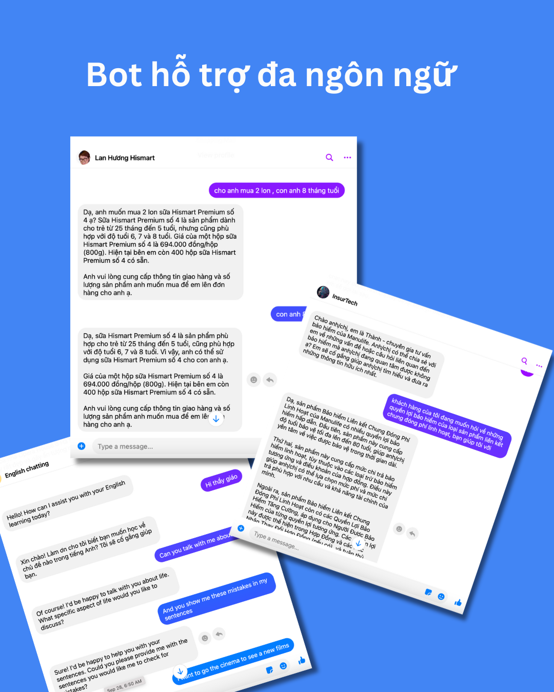 Bot trả lời khách hàng